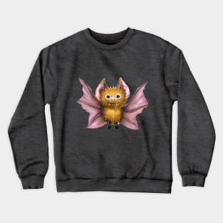 The bat is a vampire Crewneck Sweatshirt